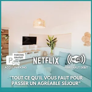 Le Cocon De - Parking - Checkin Autonome , Lespinasse France